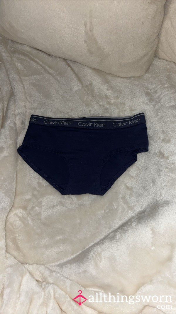 Navy Blue Calvin Klein Bikini Panties