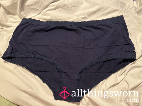 Navy Blue Cotton Fullbacks