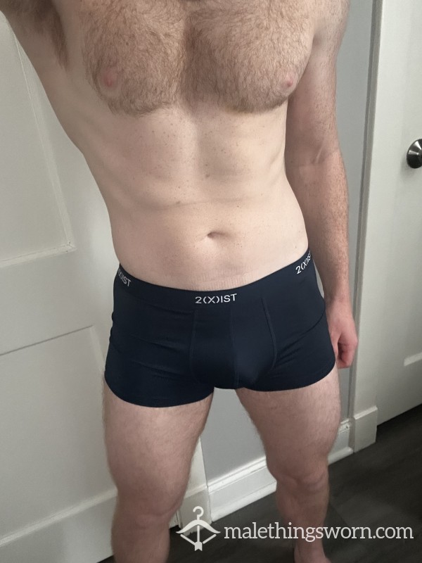 Navy Blue Gym Trunks/Briefs