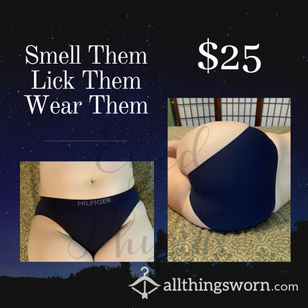 Navy Blue Hilfiger Panties