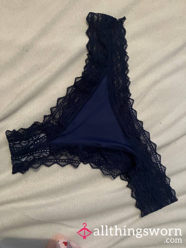 Navy Blue Lace