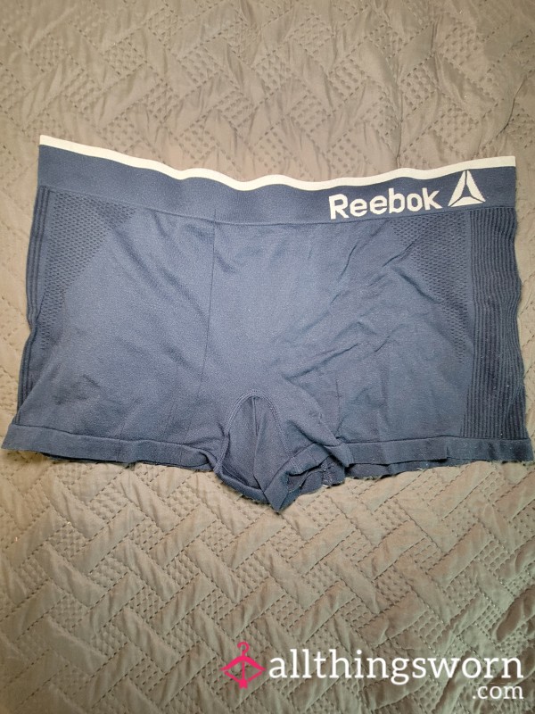 Navy Blue Reebok Boy Short Panties