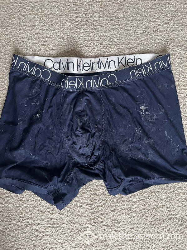 SOLD **** Navy Calvin Klein C*m RAG