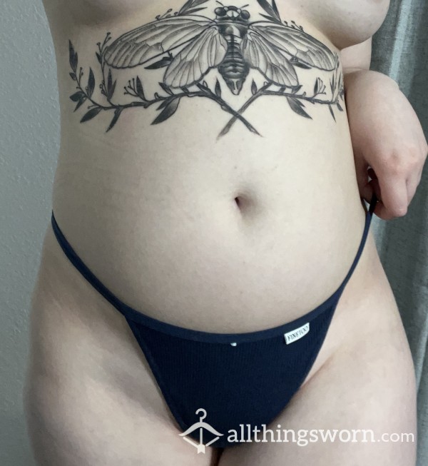 Navy G String