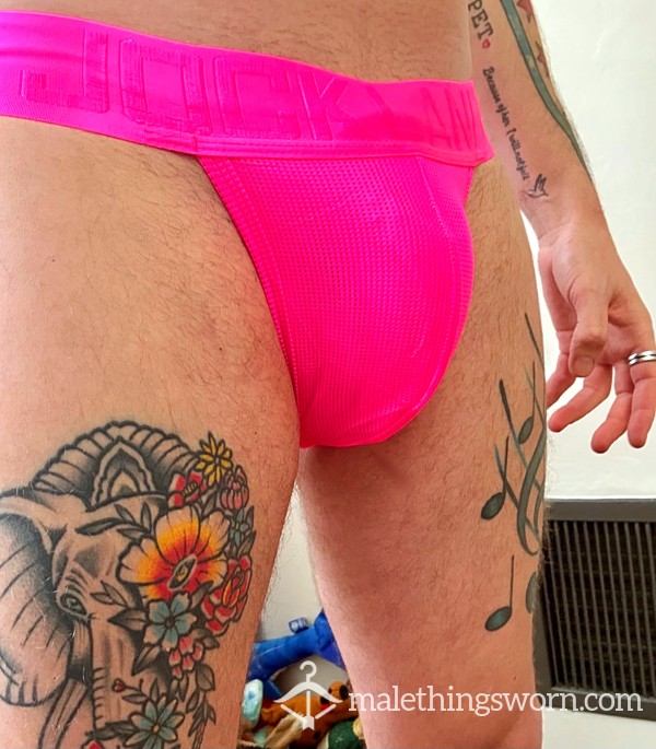 Neon Pink Jock