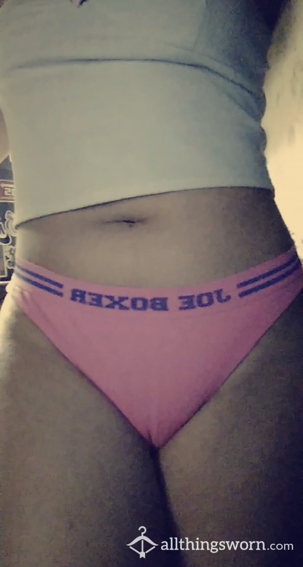 Neon Pink Panties