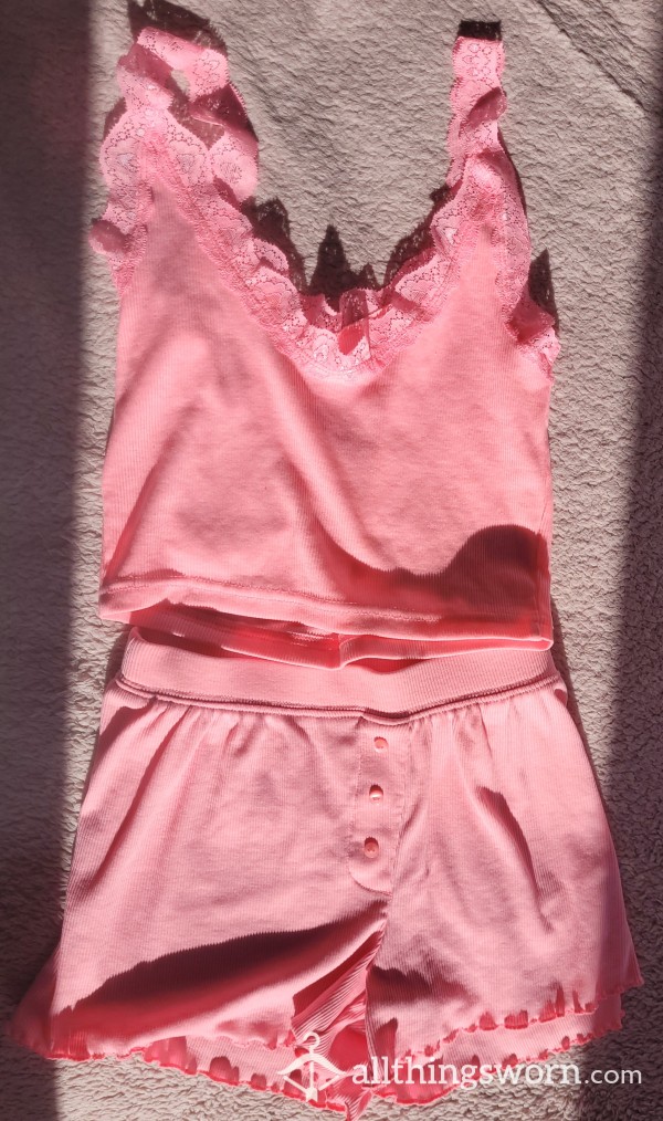 Neon Pink Sleep Set