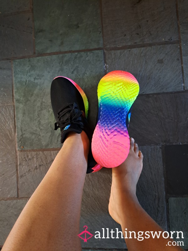 Neon Sole Sneakers