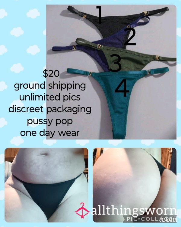 Neutral Colors Thongs