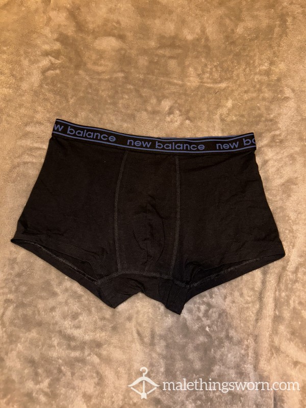 NEW BALANCE BLACK BOXERS