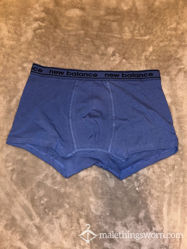 NEW BALANCE BLUE BOXERS