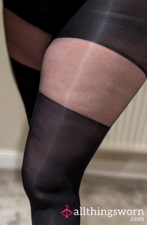 New Black Tights Will Wear Without Knickers