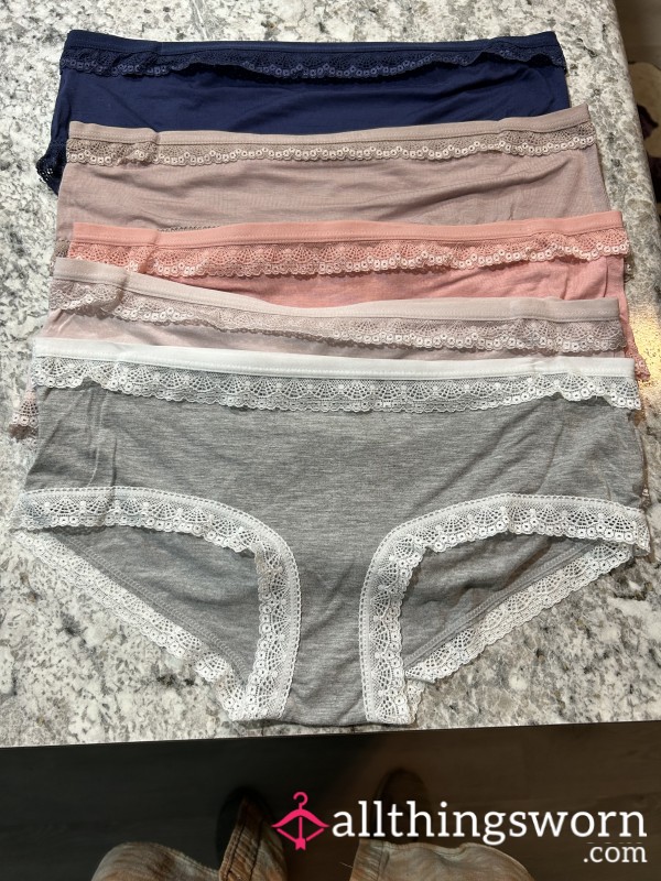 Full Back Lace Panty Bundle