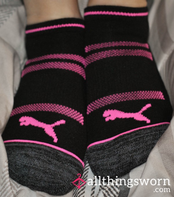 New Style Black Puma Socks