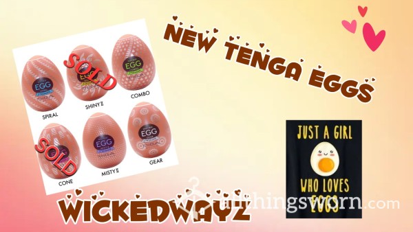 ❤️‍🔥NEW TENGA EGGS❤️‍🔥