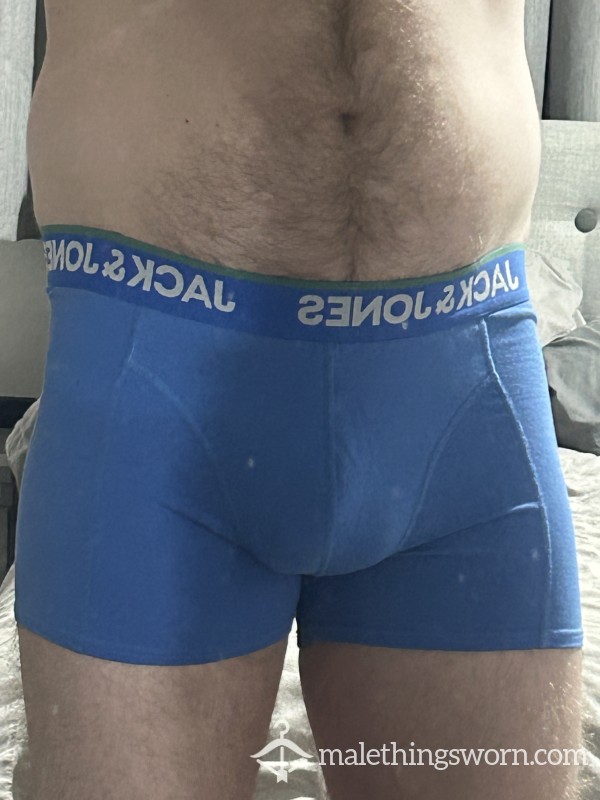 Nice Blue Boxers Comfy But A Bit Tight Size Large