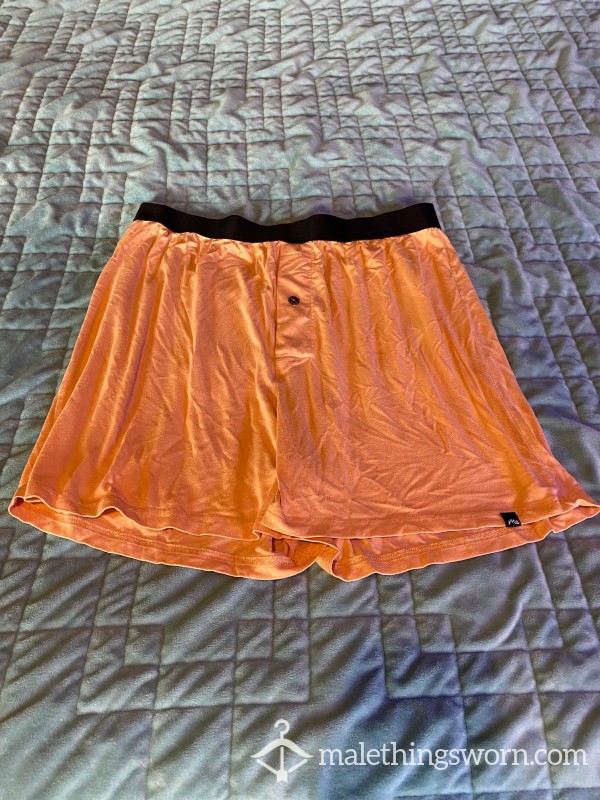 Nice Pair Of Boxers - Bright Orange!