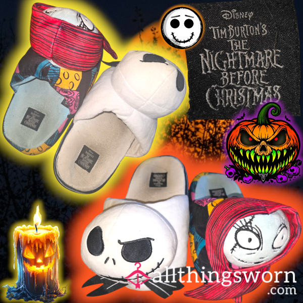 💀 Nightmare Before Christmas Slippers