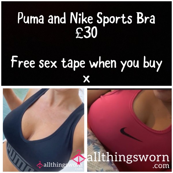 Nike And Puma Sports Bra Combo