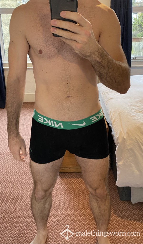 Nike Black/green Dri-fit Boxers