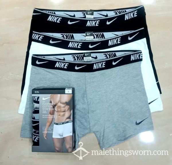 Nike Boxers, Grey,black,white