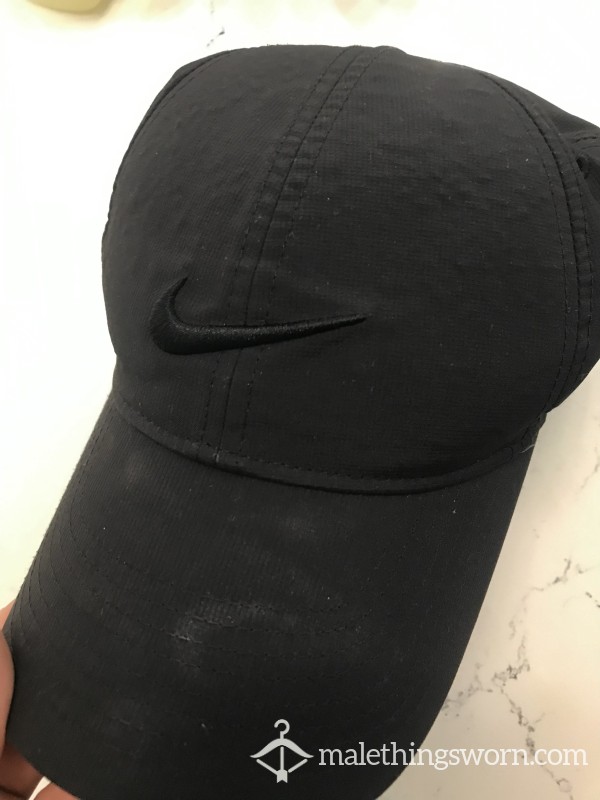 Nike Gym Sports Cap- Gym Worn, Unwashed, Sweat Odor.