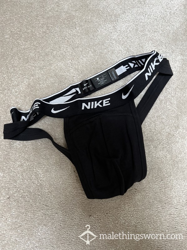 *SOLD* DM FOR SIMILAR Nike Jockstrap Black - Ripe And Musky AF