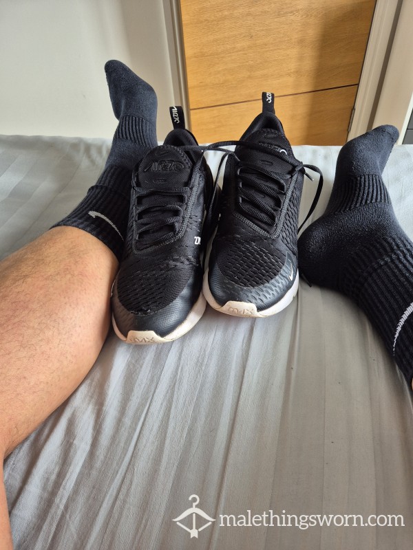 Nike Socks Black Gym Sweaty