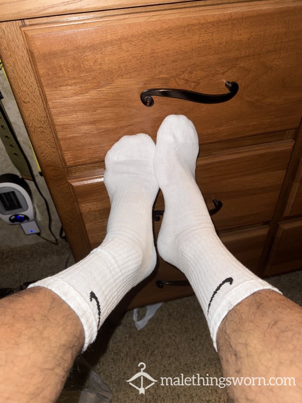 Nike White Socks