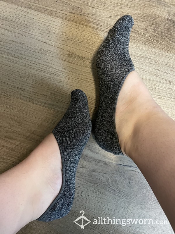 No Show Grey Socks💋