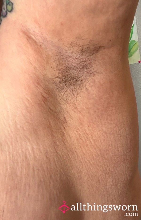 NOT CUTTING THIS ARMPIT HAIR UNTIL THE RIGHT BUYER COMES ALONG