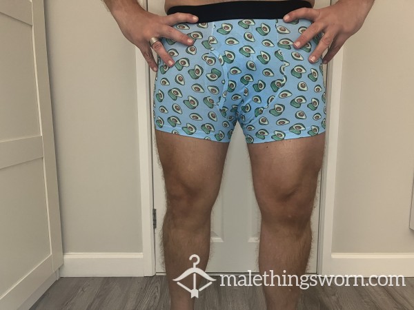 Novelty Cotton Boxers- Avocado