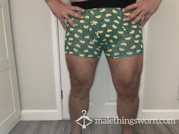 Novelty Cotton Boxers- Taco