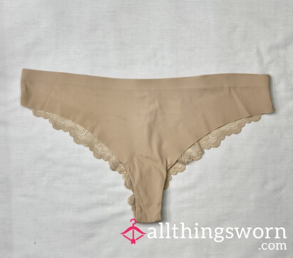 Nude "cheeky" Panties