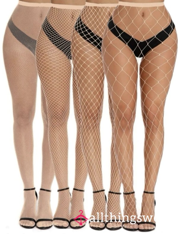 Nude Fishnet Stockings