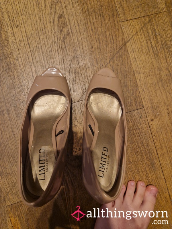 Nude Heels Size 3