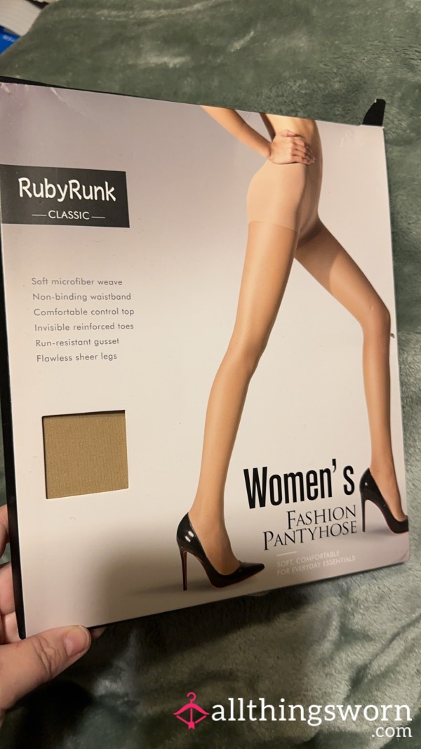 Nude High Wasted Pantyhose