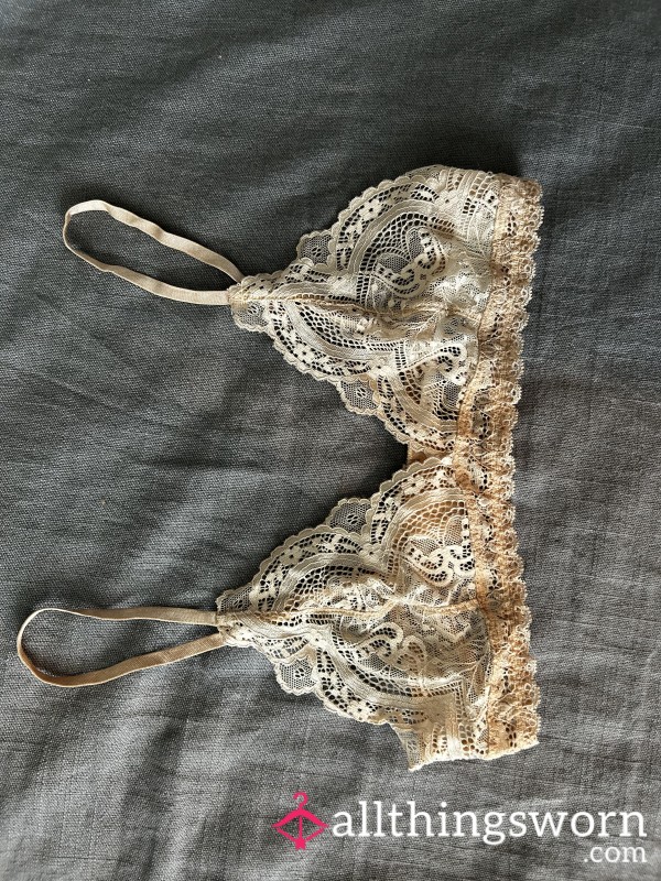 Nude Lace Bra