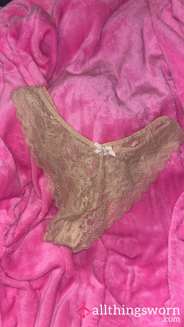 Nude Lace Panties