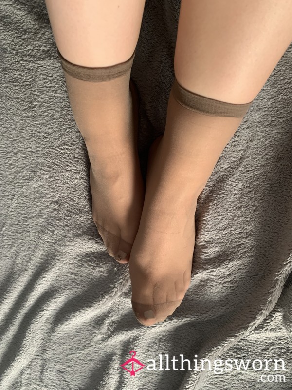 Nude Nylon Socks