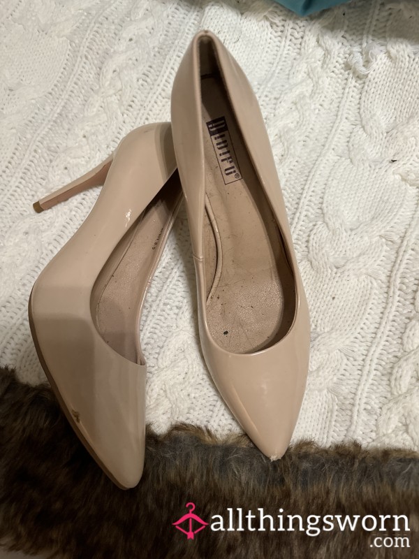 Nude Pointed Heels