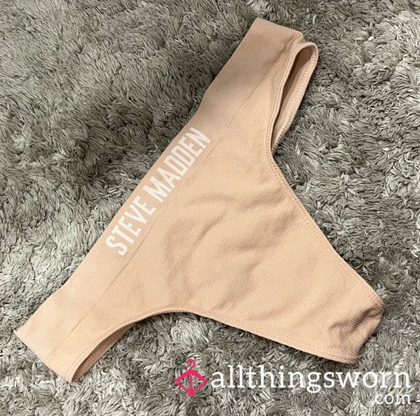 Nude Seamless Thong