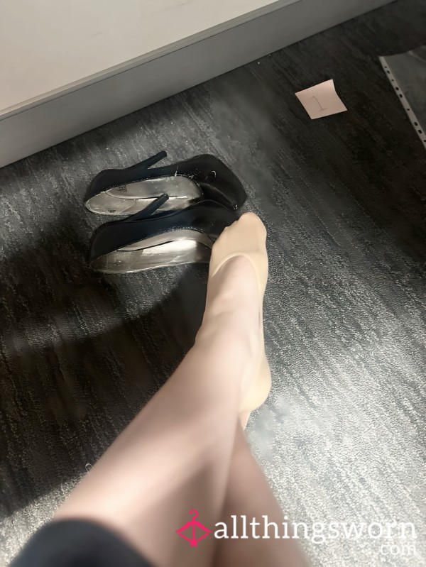 🔥 Nude Sockettes - Worn For 12+ Hour Days, In Stilettos 👠