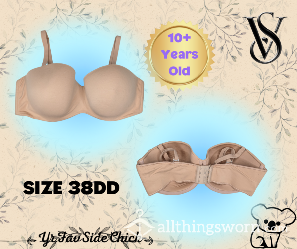 💗Victoria's Secret Nude Bra W/attachable Straps