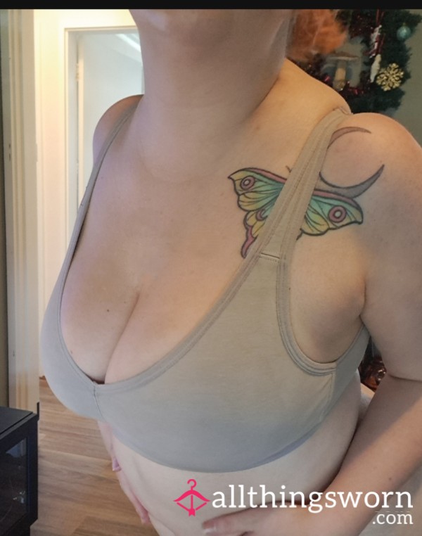 Nude Wire-Free Work Bra