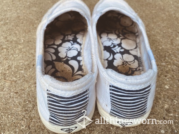 Nurse’s White Roxy Loafers