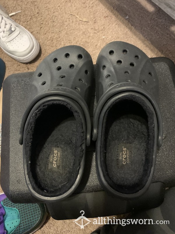 Nursing Crocs Worn All Winter