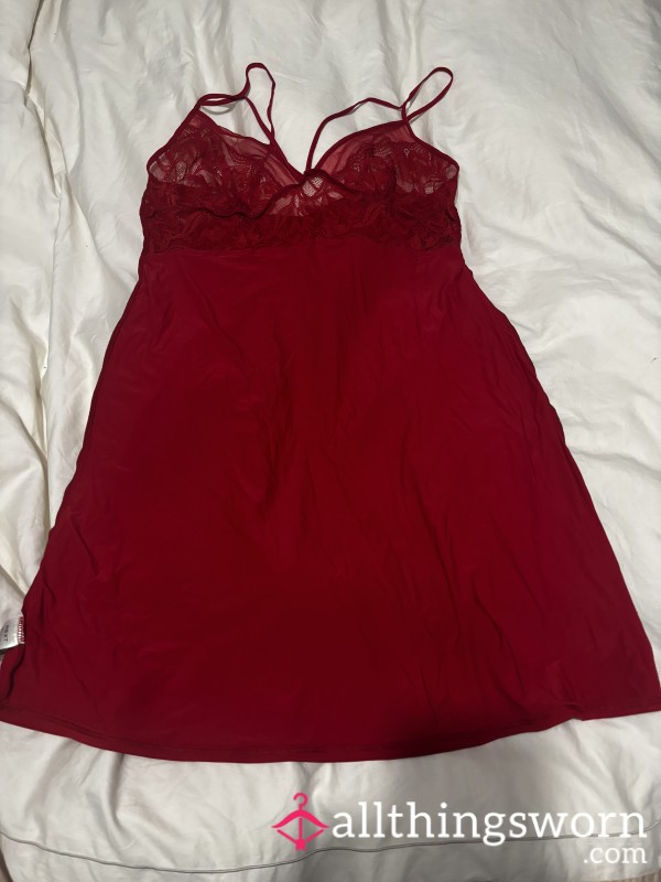 Nylon Baby Doll Dress