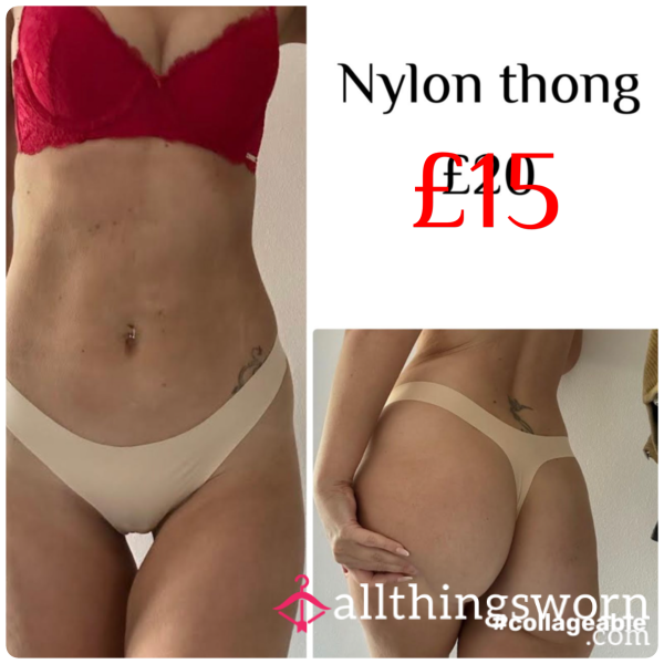 **SALE** Nylon Thong