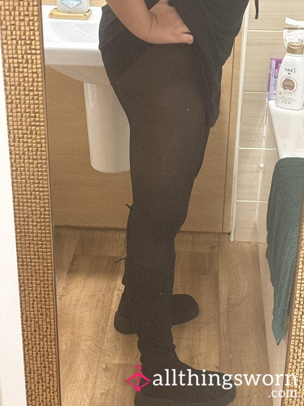 Nylon Tights Worn All Day